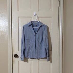 Worthington Blue Button Down Shirt